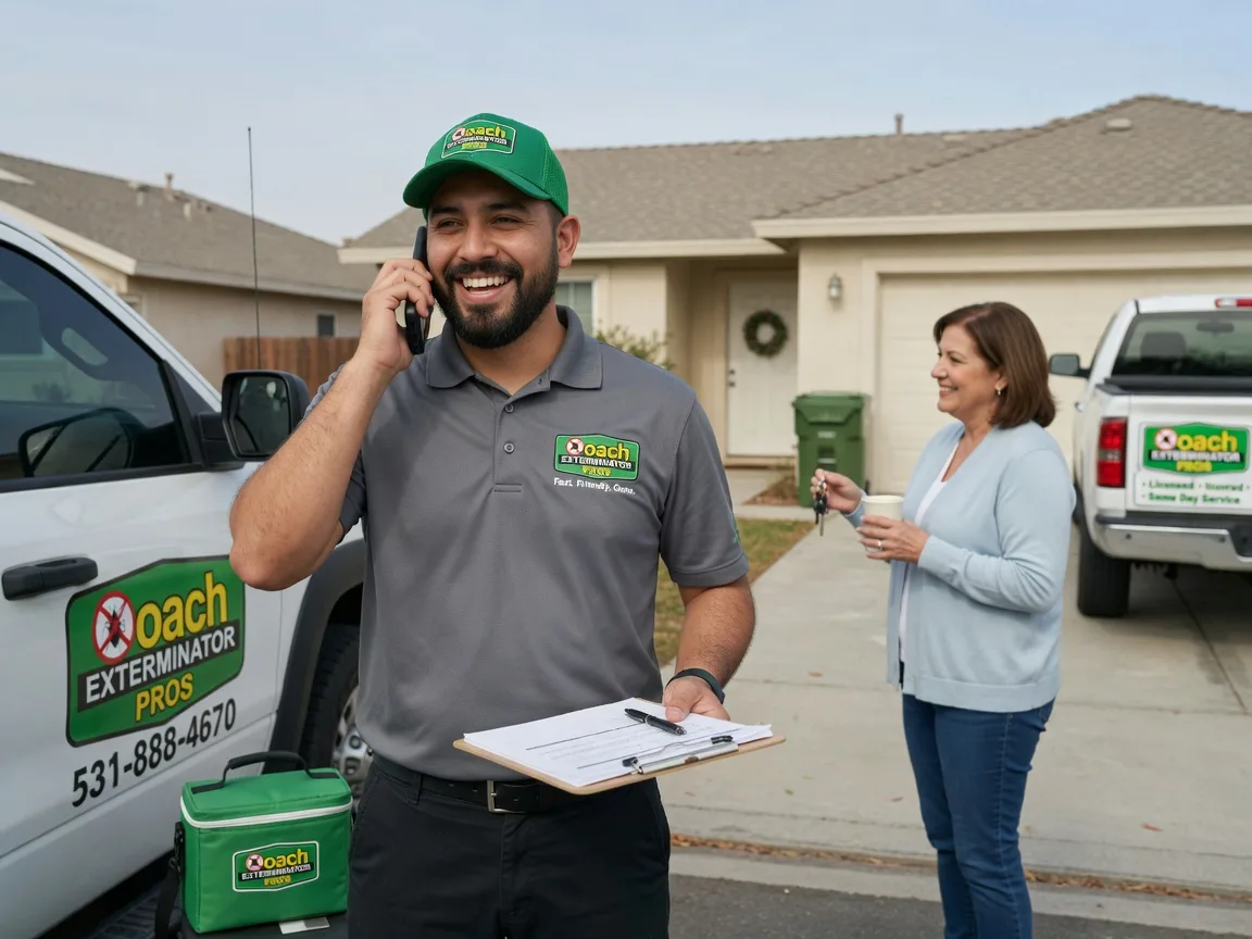Pest Control Roach Exterminator Saint Amant, LA FAQs